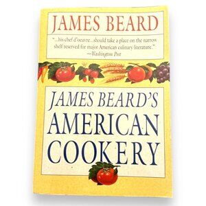 James Beard's American Cookery 1980 Trade Paperback Book Vintage Cookbook